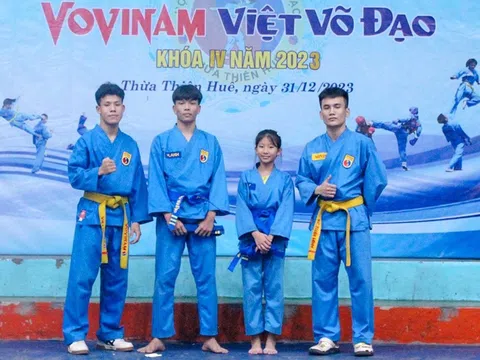 Lan tỏa phong trào học Vovinam ở Thừa Thiên Huế