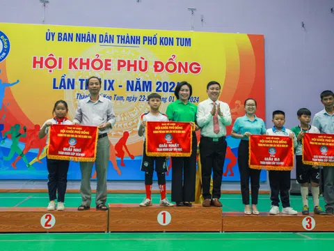 Hội khỏe Phù Đổng thành phố Kon Tum lần thứ IX