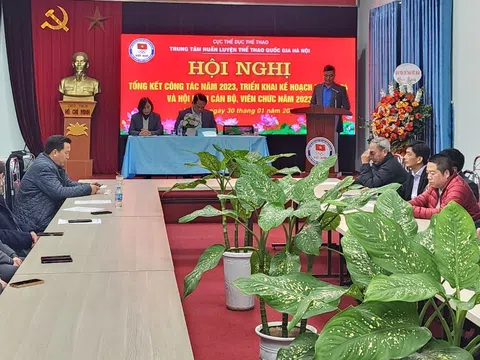 Trung tâm Huấn luyện Thể thao Quốc gia Hà Nội triển khai nhiệm vụ năm 2024