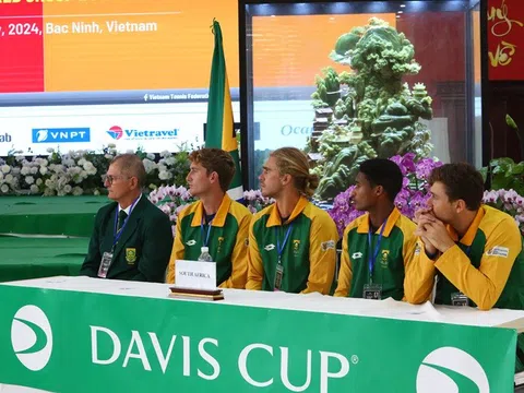 Bốc thăm Davis Cup play-offs thăng hạng nhóm II thế giới 2024: Lý Hoàng Nam thi đấu 2 trận đánh đơn
