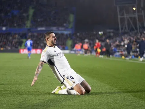Đá bù vòng 20 La Liga 2023-2024: Real Madrid soán ngôi đầu