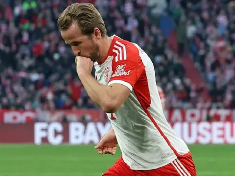 Harry Kane cán mốc ghi bàn ấn tượng trong màu áo Bayern Munich