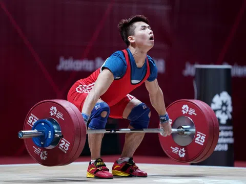 Giải Cử tạ vô địch châu Á 2024: Lực sĩ Trịnh Văn Vinh giành huy chương đồng