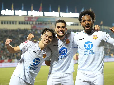 Trước vòng 10 V.League 2023-2024: Nam Định hiện thực hóa giấc mơ tại Quy Nhơn