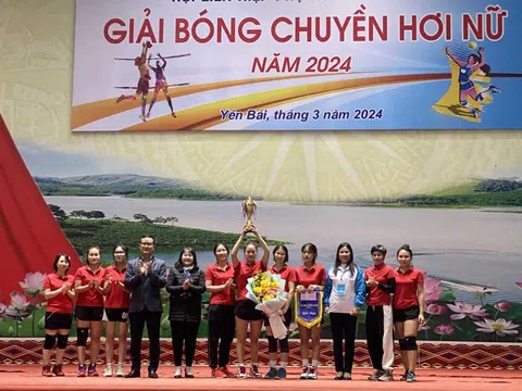 Giải Bóng chuyền hơi nữ tỉnh Yên Bái năm 2024