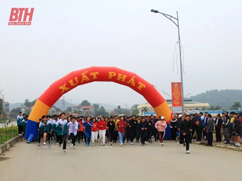 Huyện Hà Trung phát động “Toàn dân rèn luyện thân thể theo gương Bác Hồ vĩ đại”, Ngày chạy Olympic vì sức khỏe toàn dân và giải Việt dã 2024