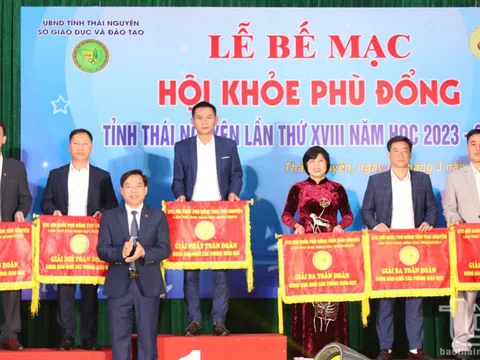 Bế mạc Hội khỏe Phù Đổng tỉnh Thái Nguyên lần thứ XVIII