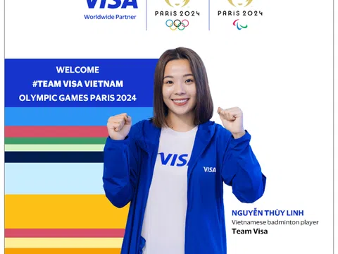 Nguyễn Thùy Linh vinh dự góp mặt trong Team Visa tại Olympic Paris 2024
