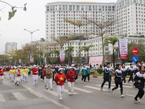 Bắc Ninh tổ chức giải Chạy Nagakawa “Khỏe để lập nghiệp và giữ nước” và phát động Ngày chạy Olympic vì sức khỏe toàn dân năm 2024