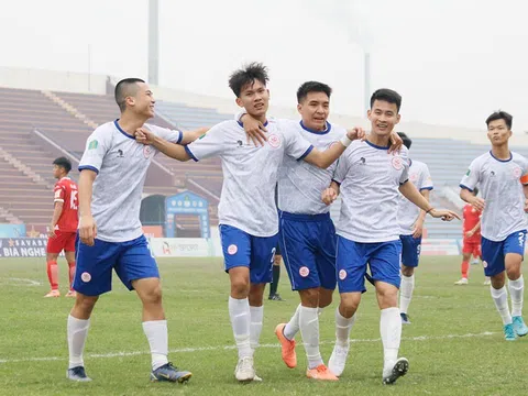 Vòng 12 giải hạng Nhất Quốc gia 2023-2024: PVF-CAND lại hòa, Phú Thọ thắng trận đầu tiên