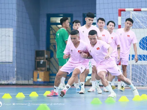 Đội tuyển Futsal Việt Nam hào hứng khởi động cho chiến dịch Vòng chung kết Futsal châu Á 2024