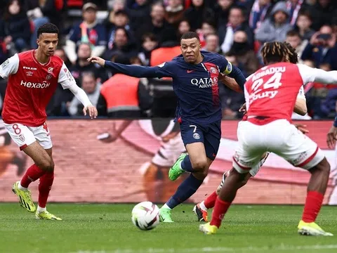 Vòng 25 Ligue 1: PSG hòa trận thứ ba liên tiếp khi Mbappe ngồi dự bị