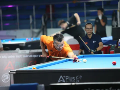 Giải Billiards & Snooker vô địch quốc gia 2024: Kịch tính tranh “vé vàng” nội dung Carom 3 băng