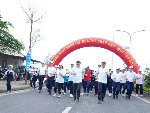 Hà Nam phát động Tháng hoạt động thể dục thể thao và Ngày chạy Olympic vì sức khỏe toàn dân năm 2024
