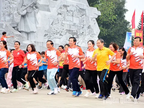 Tuyên Quang phát động Ngày chạy Olympic và giải Việt dã Tiền Phong năm 2024