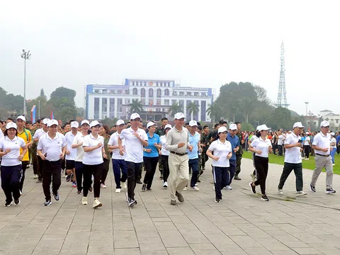 Yên Bái phát động Ngày chạy Olympic vì sức khỏe toàn dân năm 2024