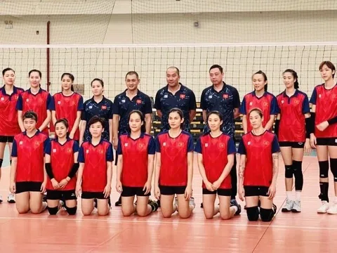 Tập trung đội tuyển bóng chuyền U20 nữ Việt Nam