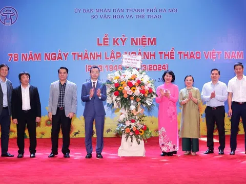 Khen thưởng huấn luyện viên, vận động viên Hà Nội có thành tích xuất sắc