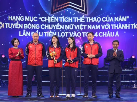 Giải thưởng Cống hiến 2024: Vinh danh nhiều gương mặt Thể thao Việt Nam