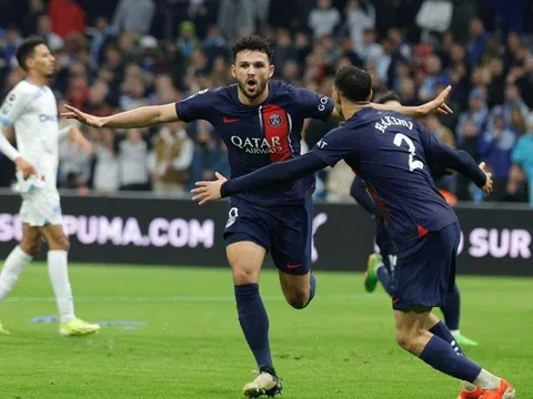 Paris Saint-Germain lập kỷ lục sau trận thắng Marseille