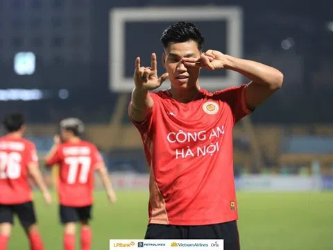 Công an Hà Nội chiếm ngôi nhì bảng từ tay Becamex Bình Dương