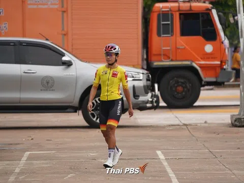 Nguyễn Thị Thật mất trắng cả 3 áo tại giải đua Xe đạp Tour of Thailand 2024