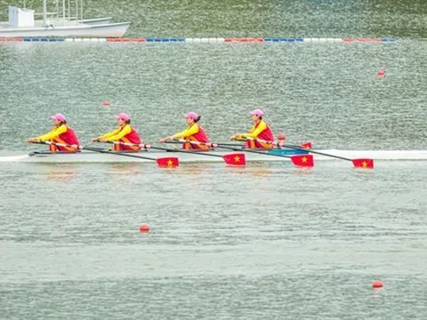 Rowing Việt Nam tham dự vòng loại Olympic khu vực châu Á - Thái Bình Dương