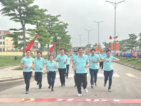 Thị xã Đông Triều tổ chức Ngày chạy Olympic vì sức khỏe toàn dân và giải Việt dã năm 2024