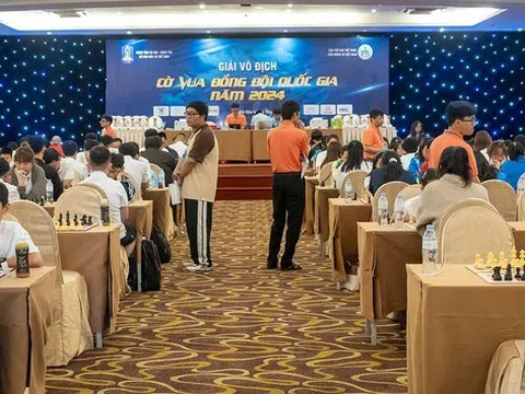 Giải vô địch cờ Vua đồng đội quốc gia 2024: Nữ thành phố Hồ Chí Minh và nam Hà Nội vô địch cờ Nhanh