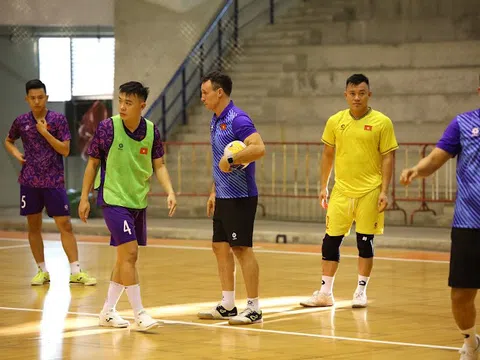 Đội tuyển Futsal Việt Nam chú trọng các tình huống cố định
