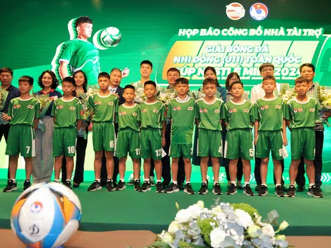 50 đội dự tranh giải Bóng đá Nhi đồng U11 toàn quốc 2024