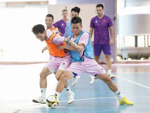 Đội tuyển Futsal Việt Nam bắt đầu chinh phục vé dự World Cup