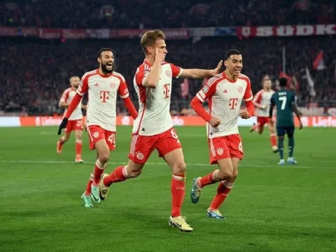 Loại Arsenal, Bayern Munich giành vé vào bán kết Champions League