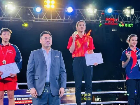 Giải Boxing các đội mạnh toàn quốc 2024: Nữ Hà Nội chiếm ưu thế