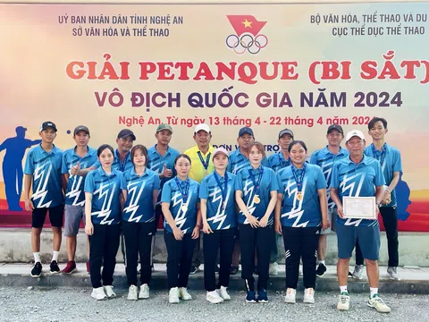 Giải Bi sắt vô địch quốc gia 2024: Bà Rịa - Vũng Tàu dẫn đầu toàn đoàn