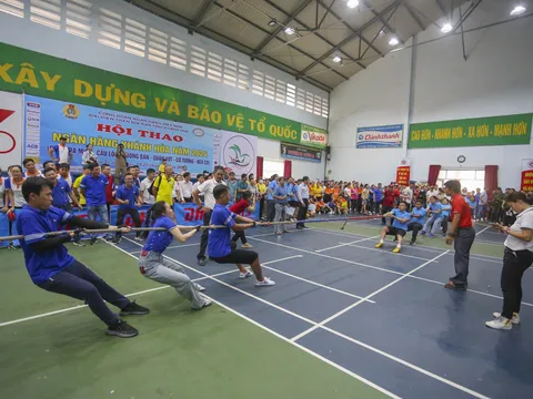 Hơn 840 vận động viên tranh tài Hội thao ngành Ngân hàng Khánh Hòa