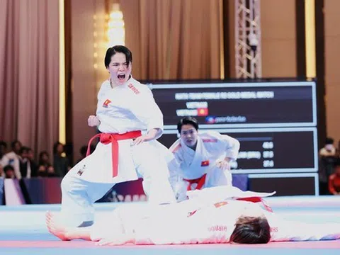 Giải vô địch Karate Đông Nam Á 2024: Giành 21 huy chương vàng, Việt Nam xếp thứ nhất toàn đoàn