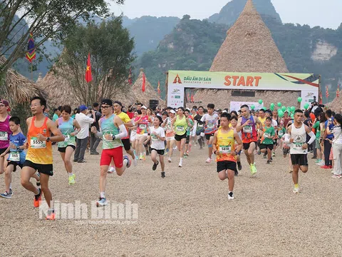 Gần 3.000 vận động viên tham gia giải Chạy bộ Marathon "Dấu ấn Di sản 2024"