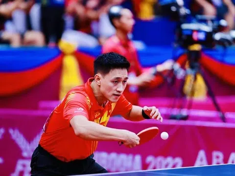 Tay vợt Nguyễn Anh Tú giành hạng ba giải Bóng bàn quốc tế Ôn Châu 2024