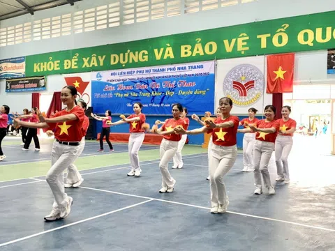 Khánh Hòa sôi nổi phong trào tập dân vũ thể thao 