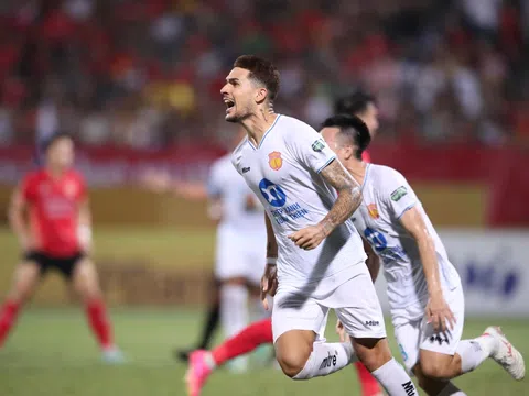 Vòng 16 V.League 2023-2024: Nam Định thắng trận cầu “6 điểm” trước Công an Hà Nội
