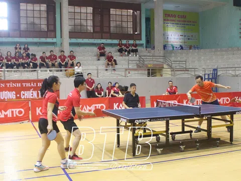 Gần 350 vận động viên tranh tài Hội thao ngành Ngân hàng Thái Bình năm 2024