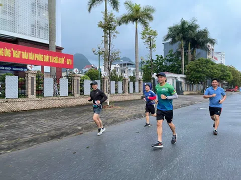 Thành phố Lai Châu lan tỏa phong trào đi bộ, chạy bộ