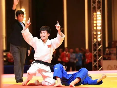 Võ sĩ Judo Chu Đức Đạt giành suất tham dự giải vô địch thế giới 2024