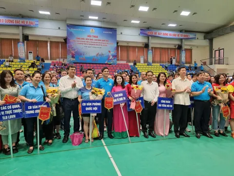 Khai mạc Hội thao Công đoàn Viên chức Việt Nam năm 2024