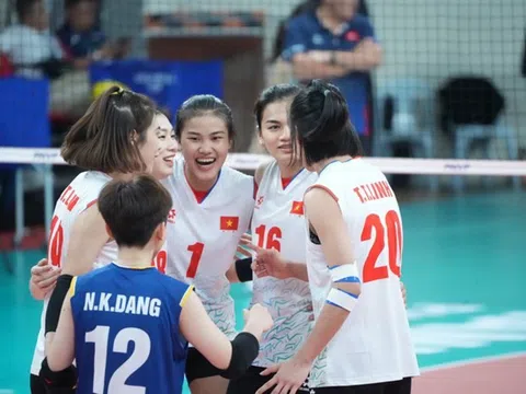 Giải Bóng chuyền AVC Challenge Cup 2024: Tuyển nữ Việt Nam thắng trận đầu tiên