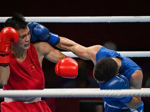 Vòng loại Olympic Boxing: Võ sĩ Nguyễn Văn Đương thắng trận đầu ra quân