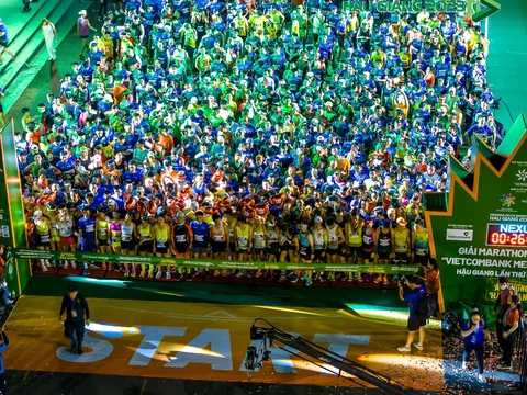 Hơn 10 nghìn người dự giải Marathon Hậu Giang 2024