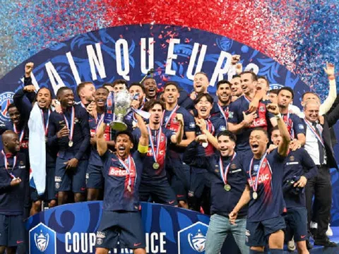 PSG vô địch Cúp Quốc gia Pháp trong ngày chia tay Mbappe
