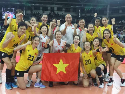 Đội tuyển bóng chuyền nữ Việt Nam đổi địa điểm tập huấn sau AVC Challenge Cup